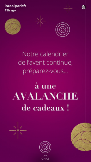 Snapchat - Campagnes Marketing pour Noël