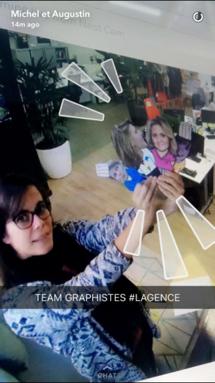 Snapchat - Campagnes Marketing pour Noël