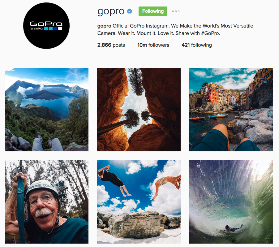 biographie Instagram