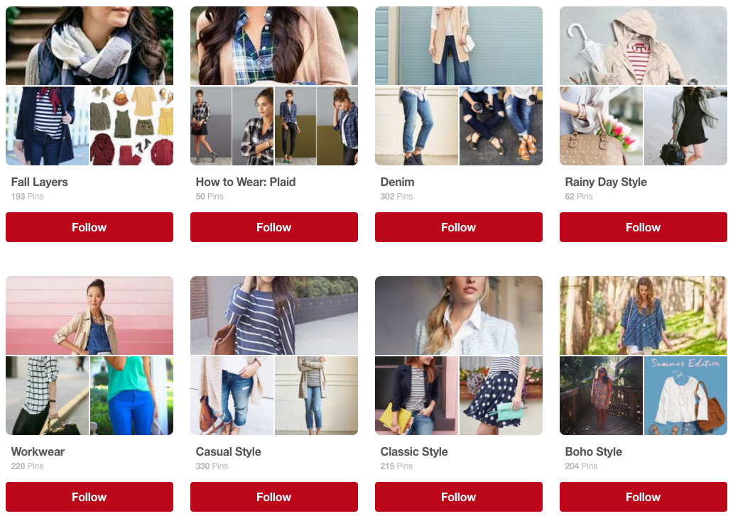 Les données démographiques de Pinterest