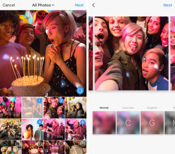 Instagram Album Feature