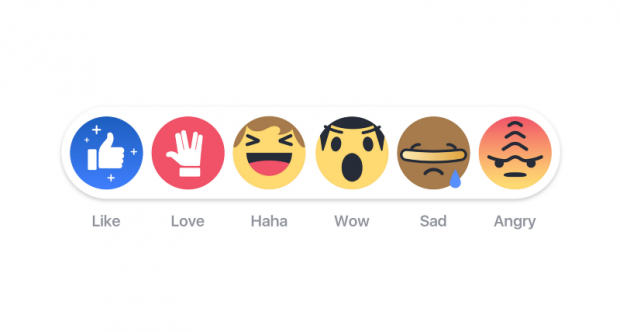 facebook reactions