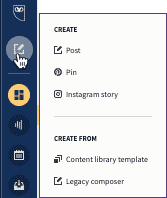 Facebook-Post in Hootsuite Compose posten