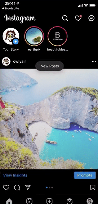 Ihr Instagram Karussel-Post ist erschienen