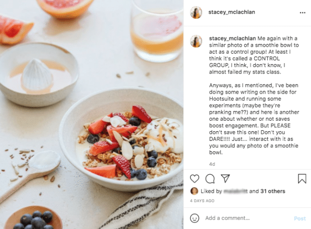 smoothie bowl non-save photo