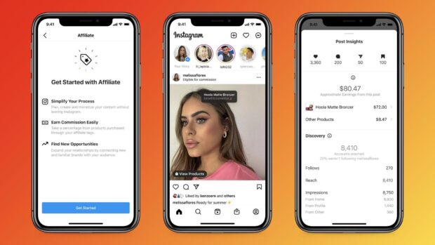 Instagram affiliates tools
