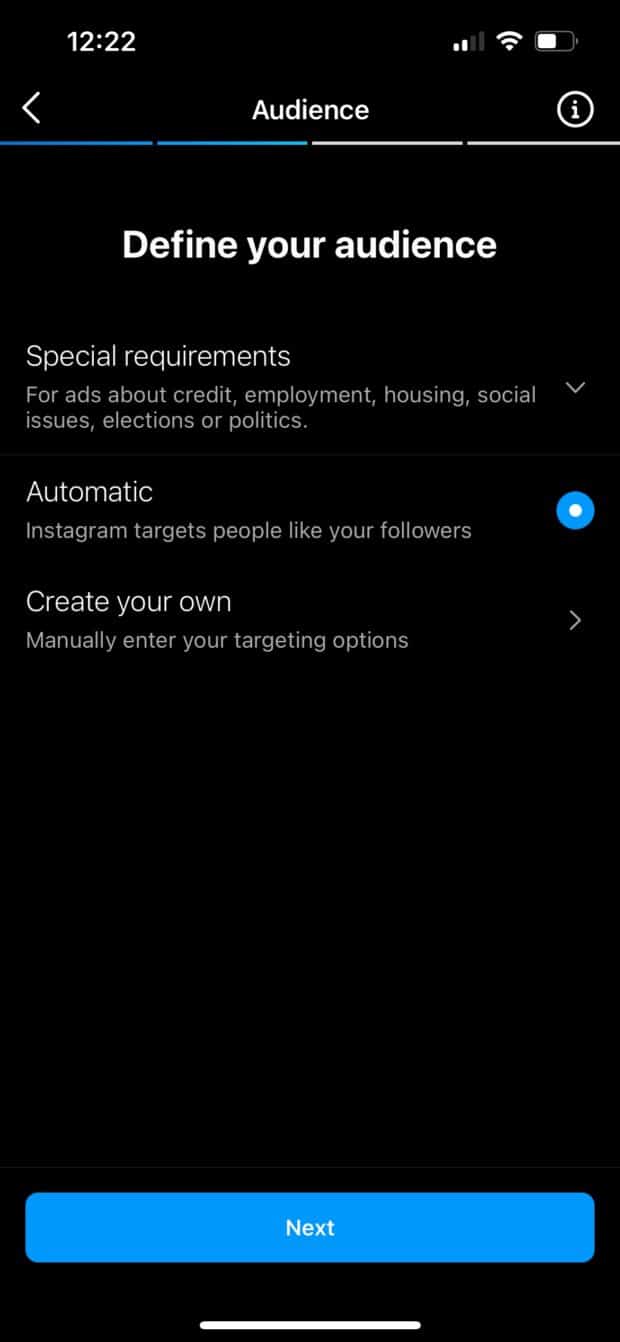 define your audience