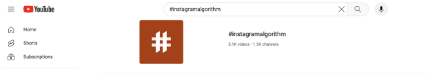 clickable youtube hashtags in youtube search