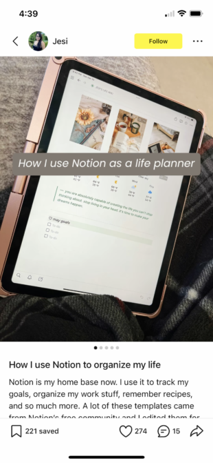 How I use Notion as a life planner