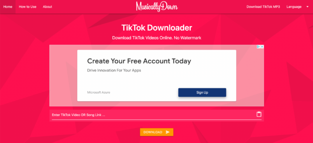 TikTok Downloader Create Your Free Account Today