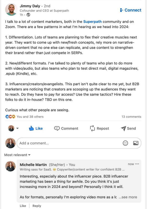 Jimmy Daly Superpath community on Zoom