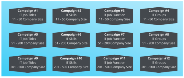 B2Linked platform specific campaigns related to Information Technology