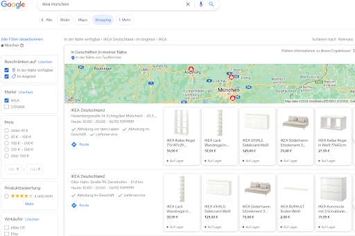 Ikea München vorrätige Produkte