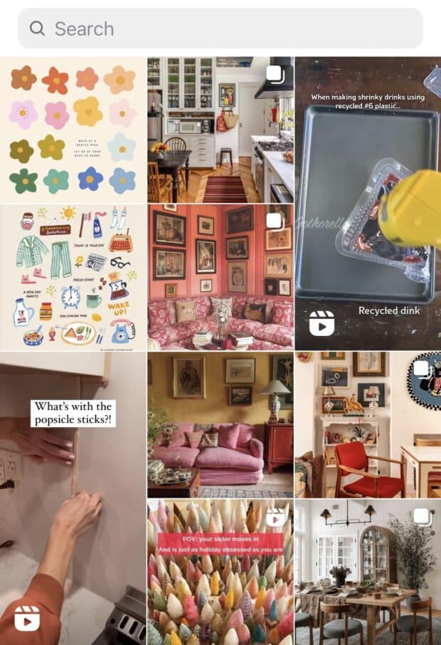 suggested Instagram posts with hashtags in comments versus post